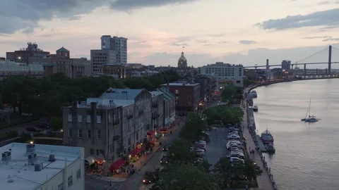 Savannah Evening 7 Stock Footage 276955893