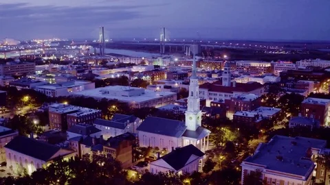 Savannah Just After Sunset Vídeo Stock 85407850