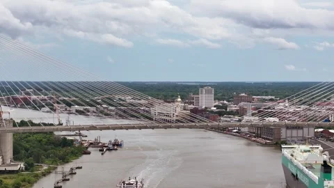 Savannah River 34 Stock Footage 276956384