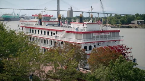 Savannah Riverwalk 1 Stock Footage 276954775