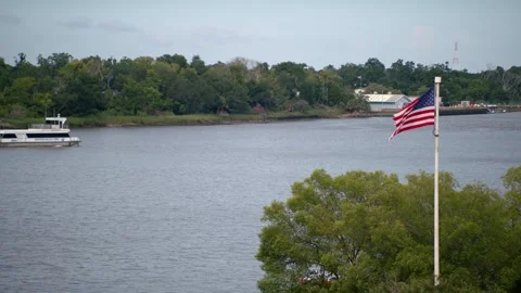 Savannah Riverwalk 10 Stock Footage 276954657