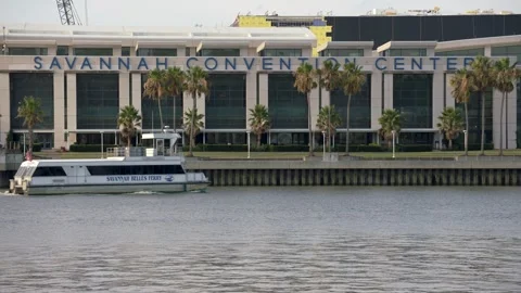Savannah Riverwalk 29 Stock Footage 276954907