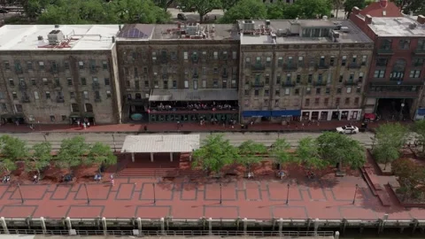 Savannah Riverwalk 31 Stock Footage 276954955