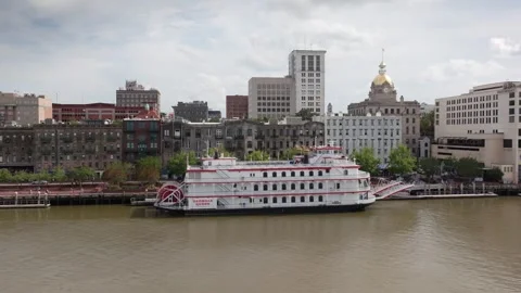 Savannah Riverwalk 33 Stock Footage 276954999