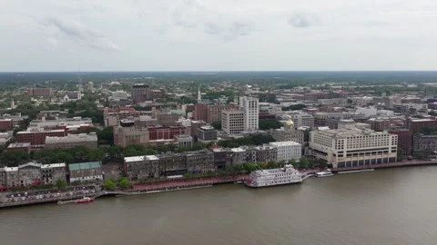 Savannah Riverwalk 43 Stock Footage 276955262
