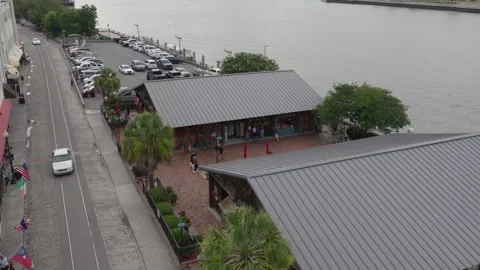 Savannah Riverwalk 47 Stock Footage 276955374