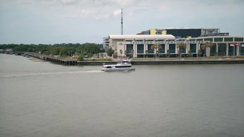 Savannah Riverwalk 5 Stock Footage 276955485