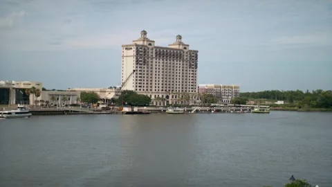 Savannah Riverwalk 6 Stock Footage 276955495
