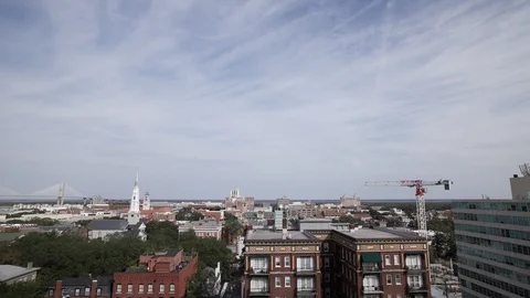 Savannah Time Lapse with Crane Stock Footage 128553323