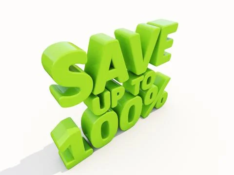 Save up to 100% Stock Illustration