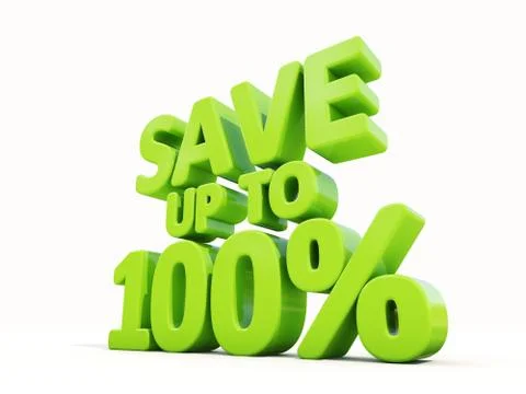 Save up to 100% Stock Illustration