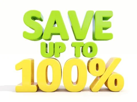 Save up to 100% Stock Illustration
