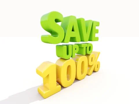 Save up to 100% Stock Illustration