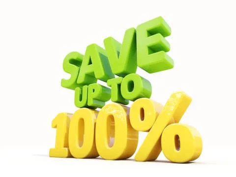 Save up to 100% Stock Illustration