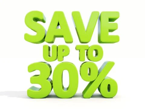 Save up to 30% イラスト素材