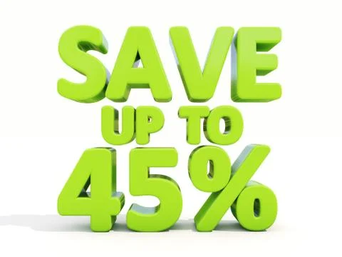 Save up to 45% Illustrazione stock