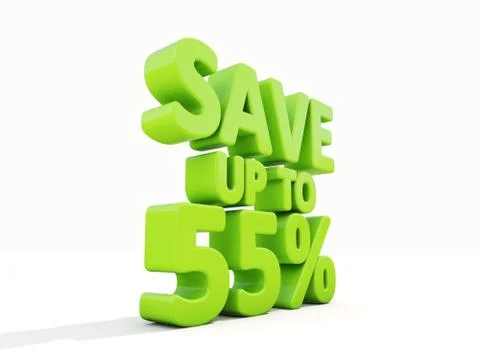 Save up to 55% Stock Illustration