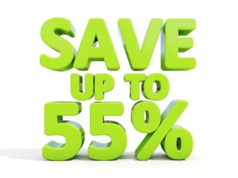 Save up to 55% Stock Illustration