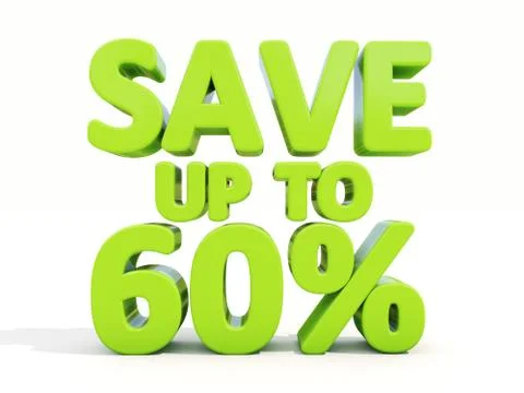 Save up to 60% Stock Illustration