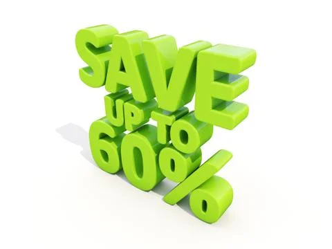 Save up to 60% Stock Illustration