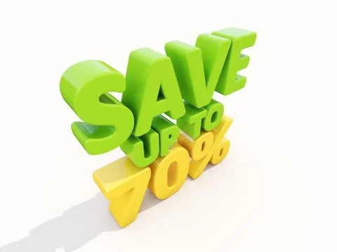 Save up to 70% Stock Illustration