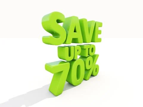 Save up to 70% Stock Illustration