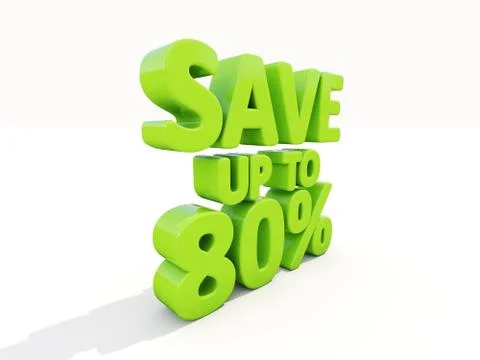 Save up to 80% Stock Illustration