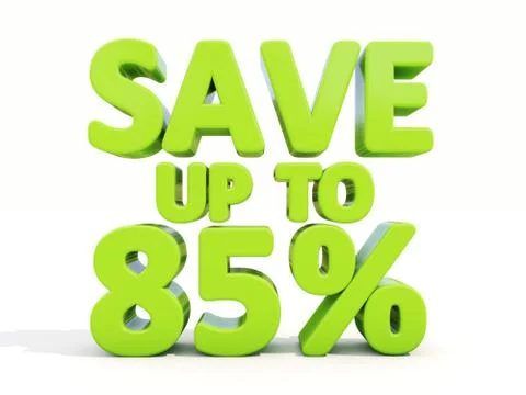 Save up to 85% Illustrazione stock