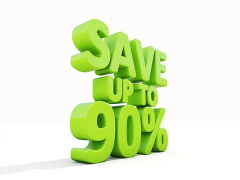 Save up to 90% Illustrazione stock