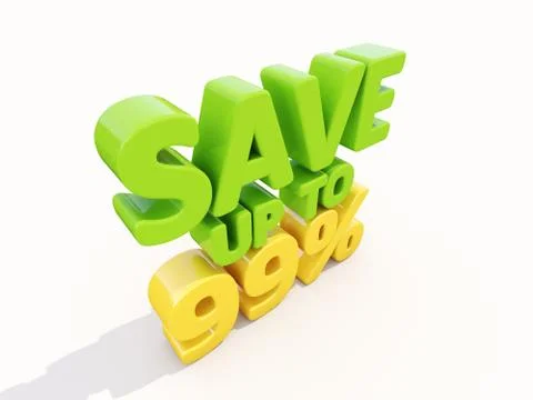 Save up to 99% Stockillustratie