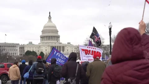 Save America March Stock Footage 146202955