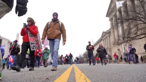 Save America March Stock Footage 146202963