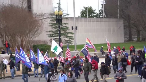 Save America March Stock Footage 146202971