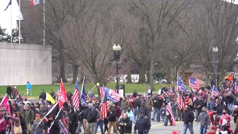 Save America March Stock Footage 146202977