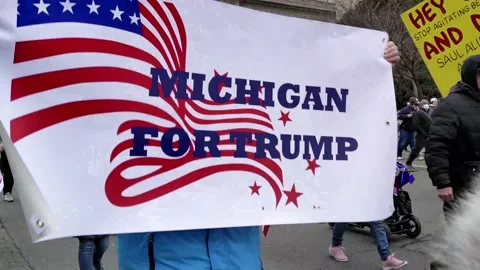 Save America March Stock Footage 146204693