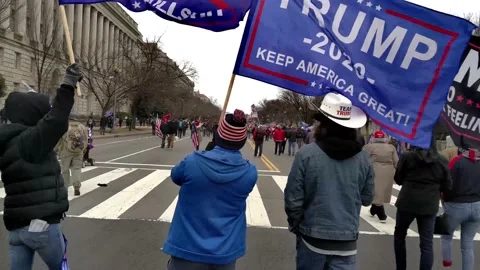 Save America March Stock Footage 146204701