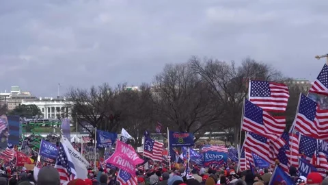 Save America Rally Stock Footage 146202984
