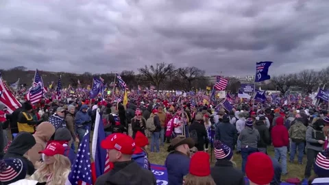 Save America Rally Stock Footage 146204708