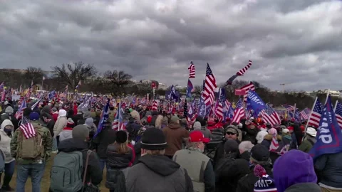 Save America Rally Stock Footage 146204723