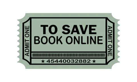 To Save Book Online icon on white background 库存插图