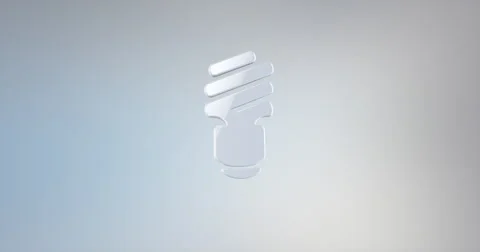 Save Bulb White Video stock 67258558