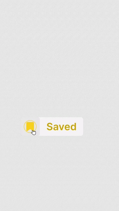 Save Button Animation Pack Vertical Alpha Channel 4K Stock Footage 339189299