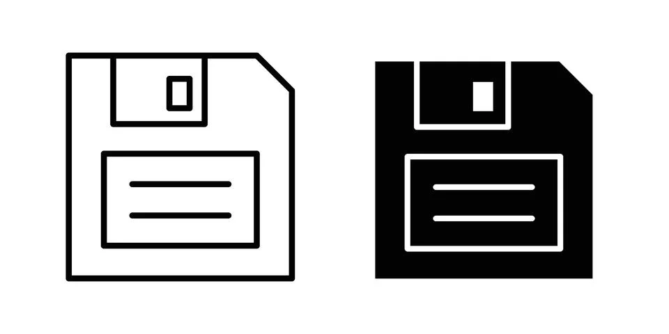 Save button icon vector design illustrations Stock Illustration