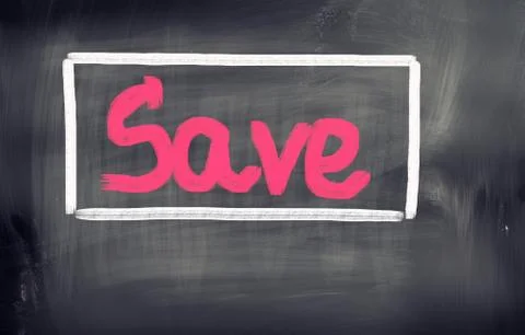 Save concept Stock Illustration
