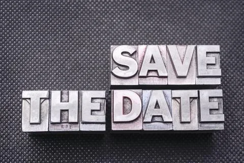 Save the date bm Stock Photos