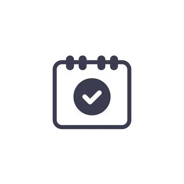 Save a date, calendar icon Stock Illustration