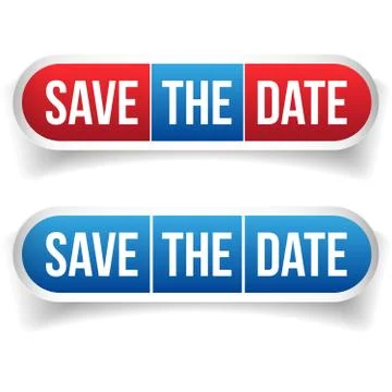 Save the Date vector Stock Illustration