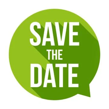 Save the Date vector Stock Illustration
