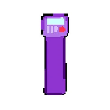Save digital bookmark pixel art vector illustration Stock Illustration