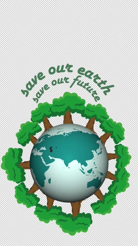 Save earth 14 Stock Footage 308163694